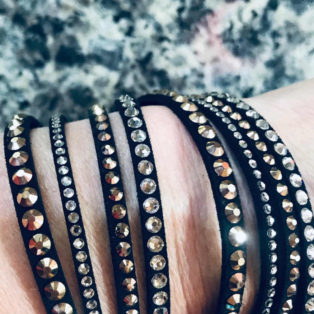 Swarovski Crystal wrap bracelet new in box